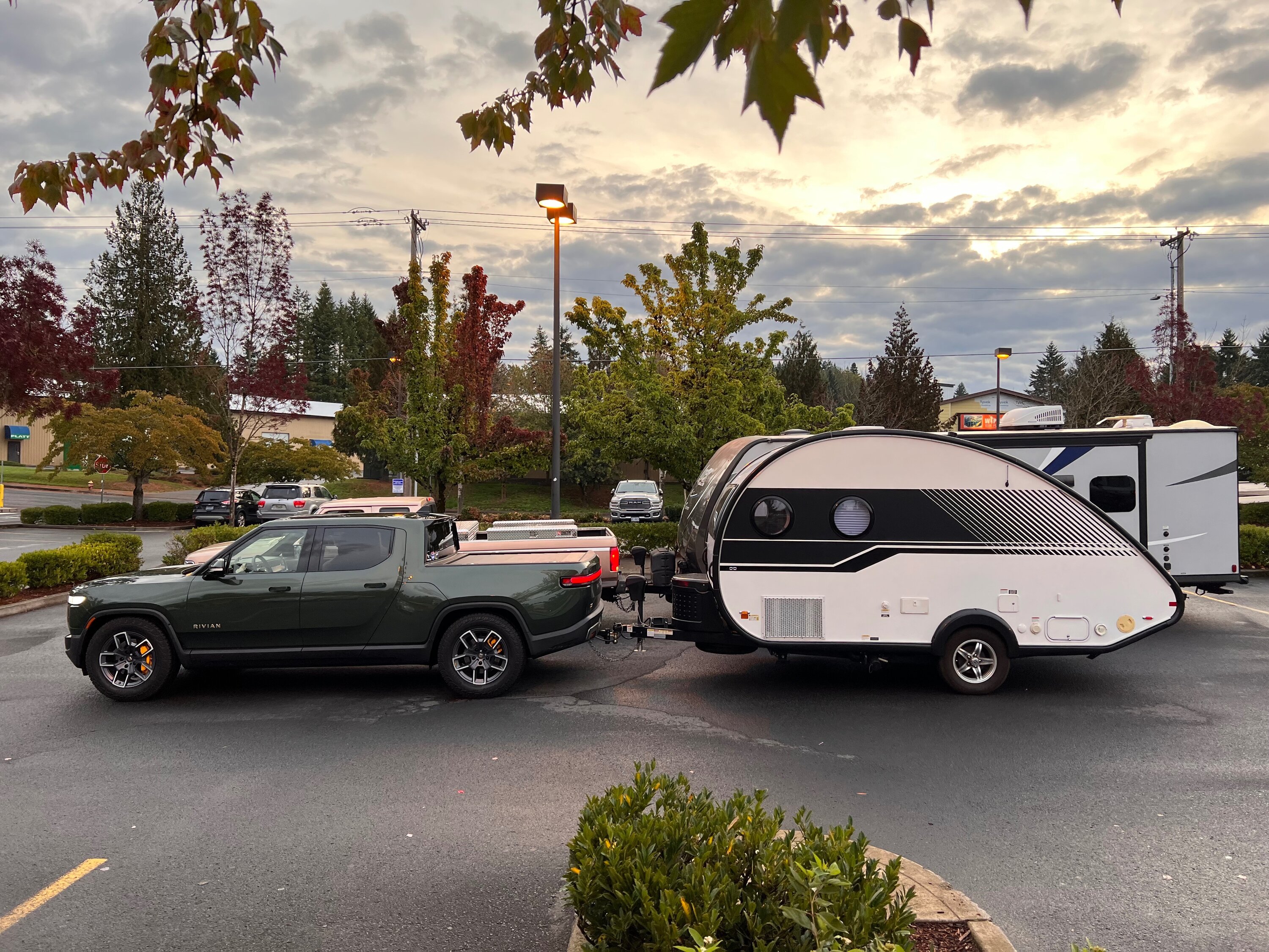 Rivian R1T R1S 4500 mile towing journey - Portland to Tucson and back; with side trips. 1699957248064