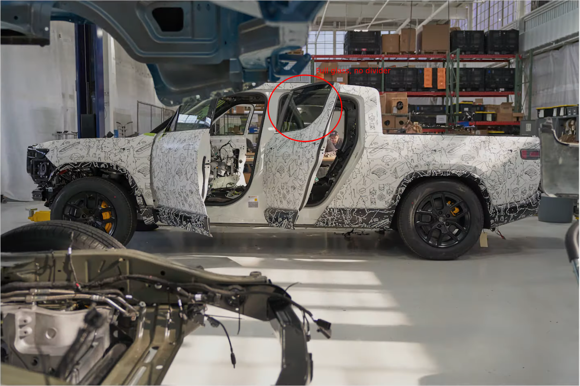 Rivian R1T R1S Observations from preproduction Rivian R1T test vehicle video 2020-04-18_08-53_1