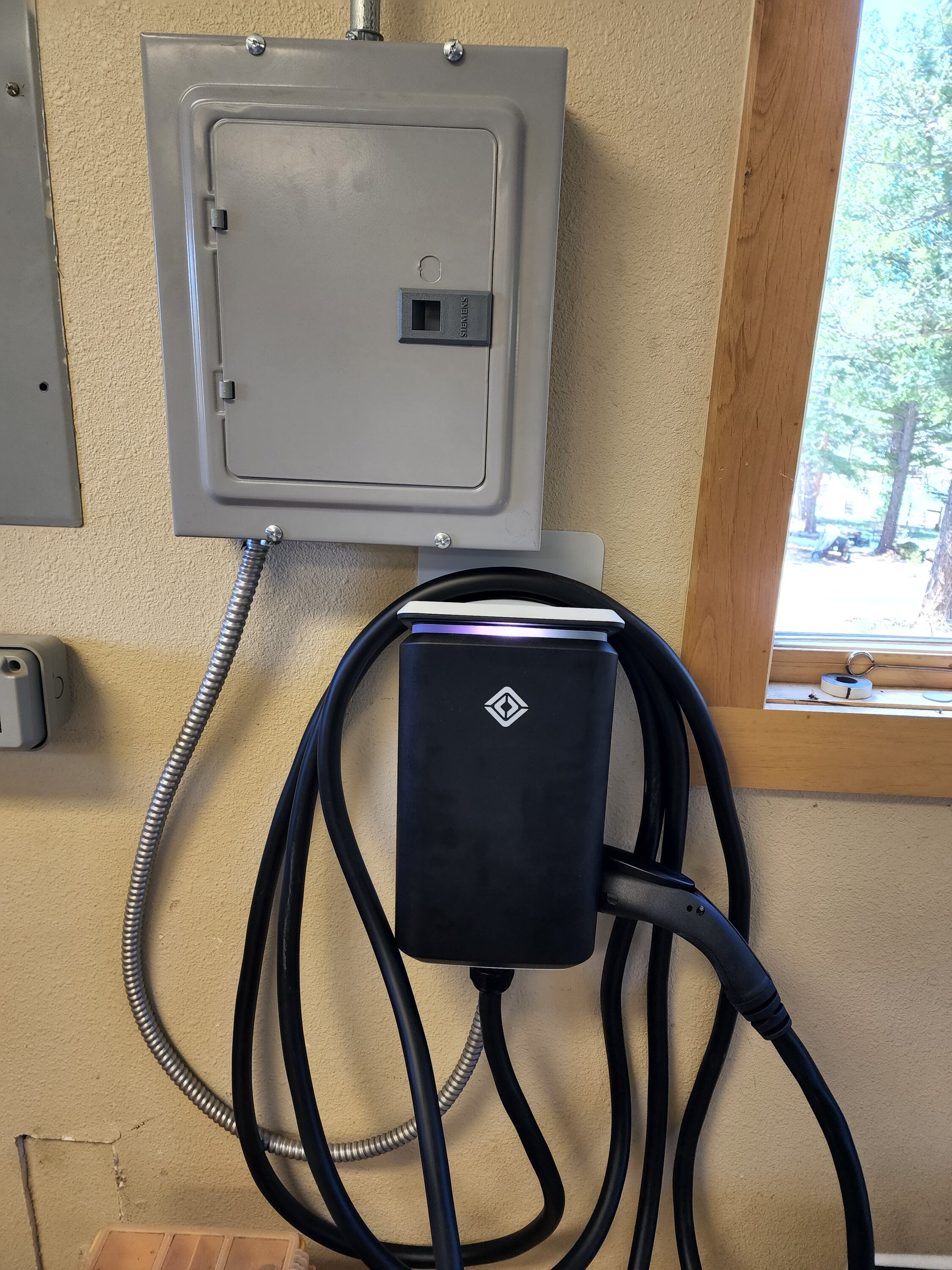 Rivian R1T R1S Wall charger installation at home - suggestions and recommendations? ⚡️⚡️ 20220525_121436