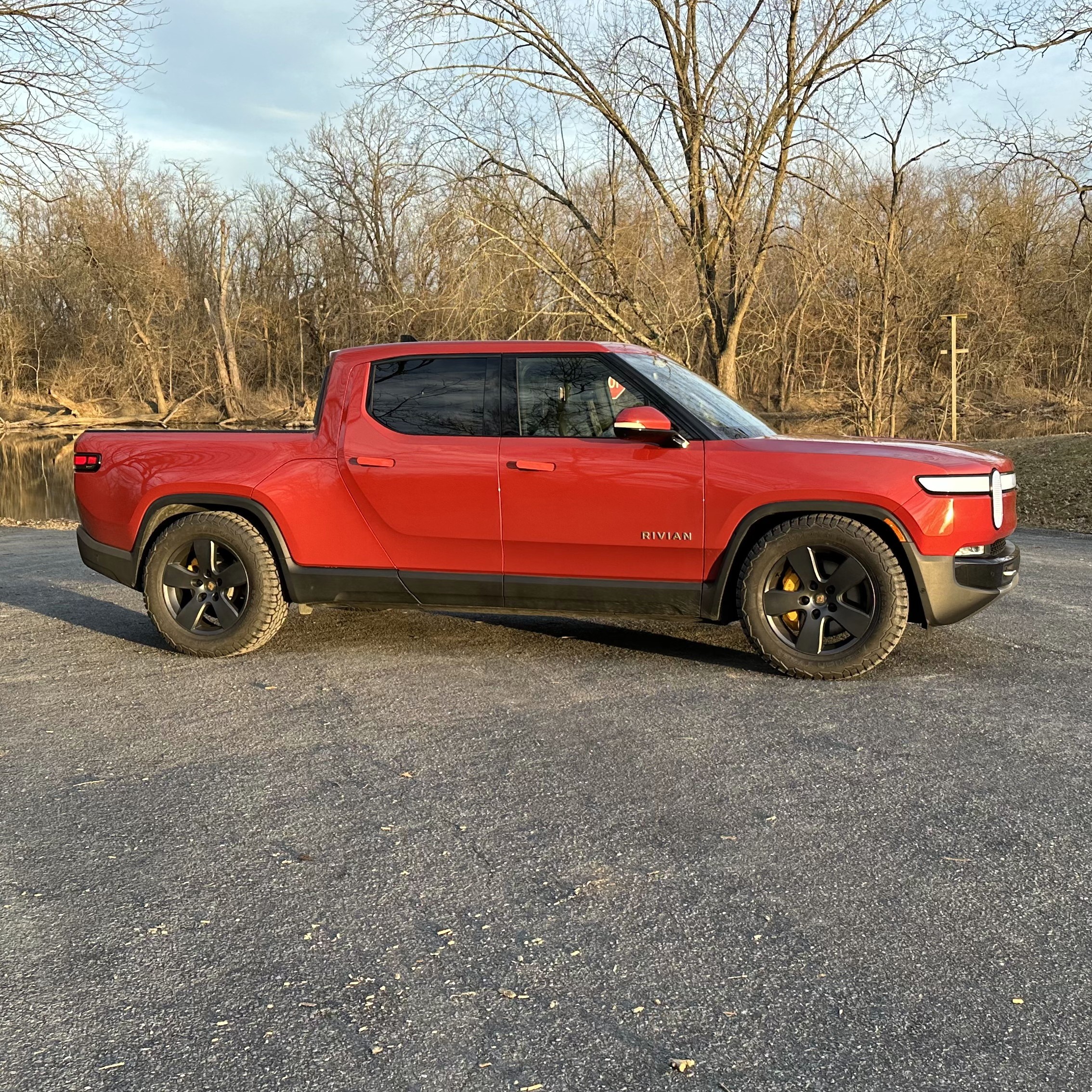 Rivian R1T R1S Aftermarket Wheels Installed on R1T... 20230211_220723279_iOS