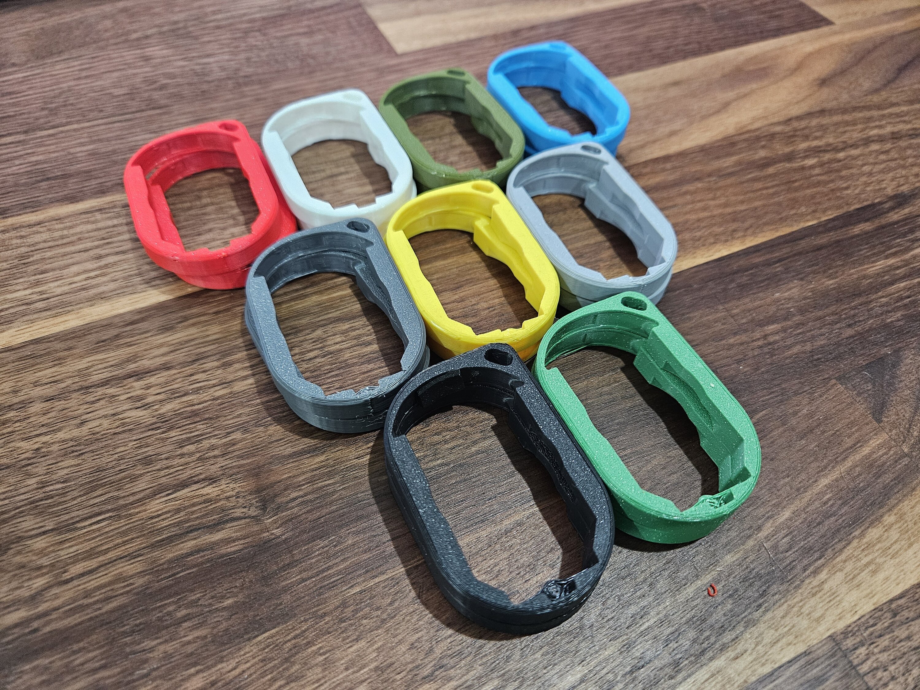 Rivian R1T R1S NEW - OpenSourceEV Parts Rangefinder Key Fob Surround in 9 Colors & 2 Finishes 20231115_204053