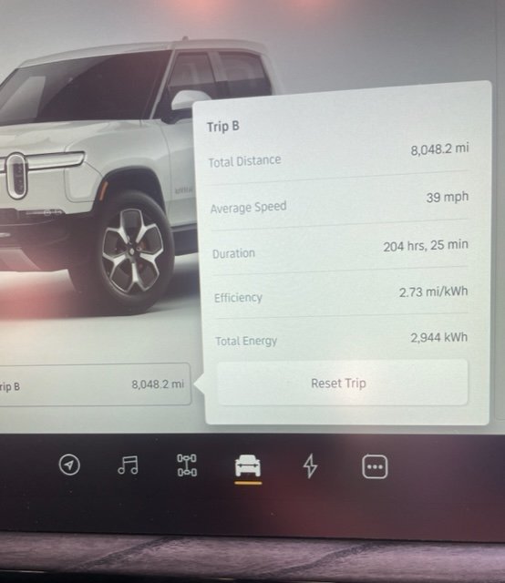 Rivian R1T R1S My experience & data log - Daily Commute in R1T, 125-150 miles/day 8k-miles-