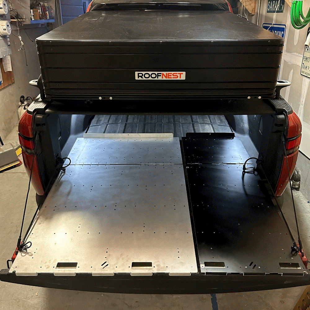 Product Alert Bed Slider for R1T by Thunderbolt Adventure