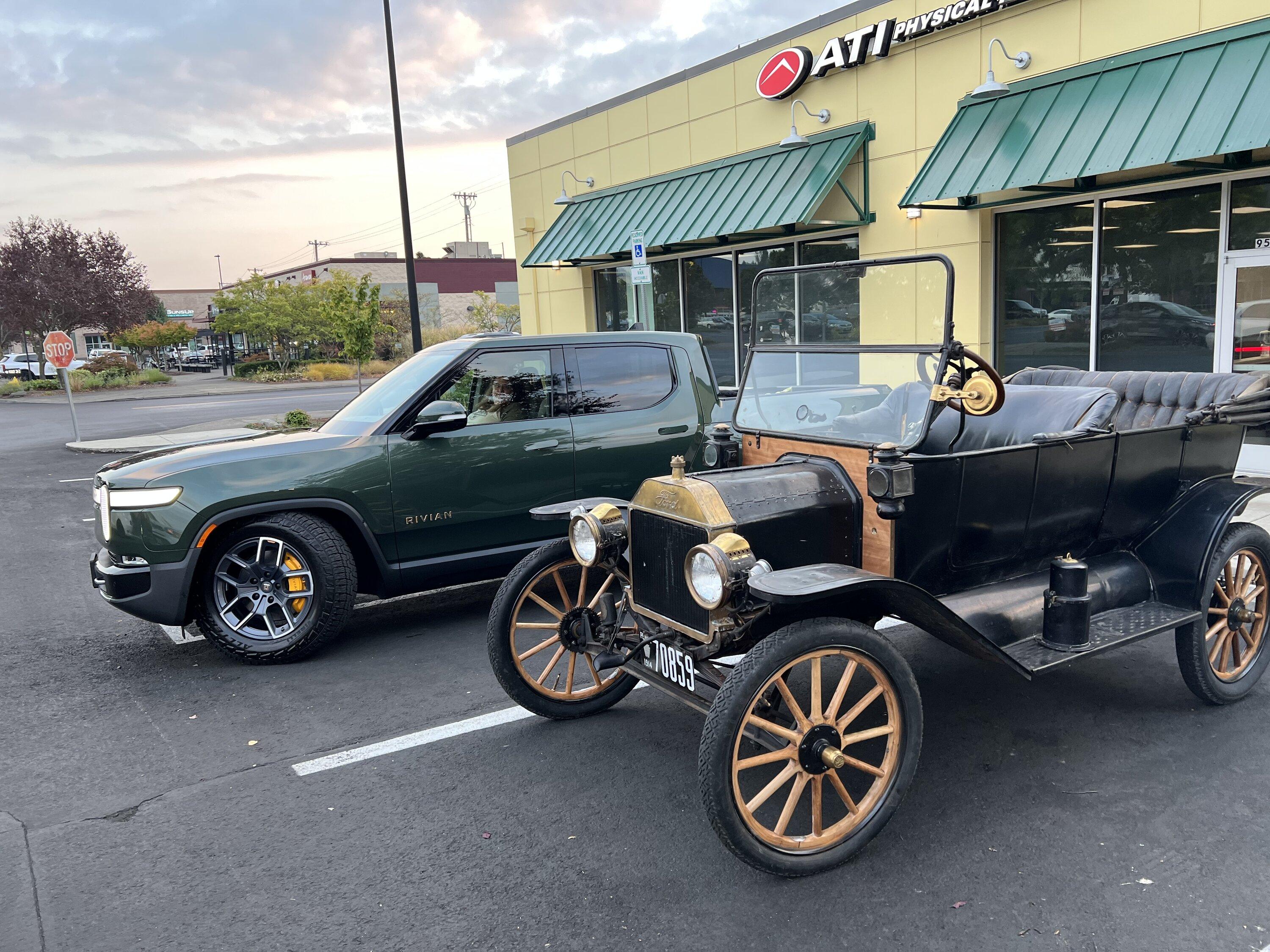 Old and New together. | Rivian Forum - R1T R1S R2 R3 News, Specs ...
