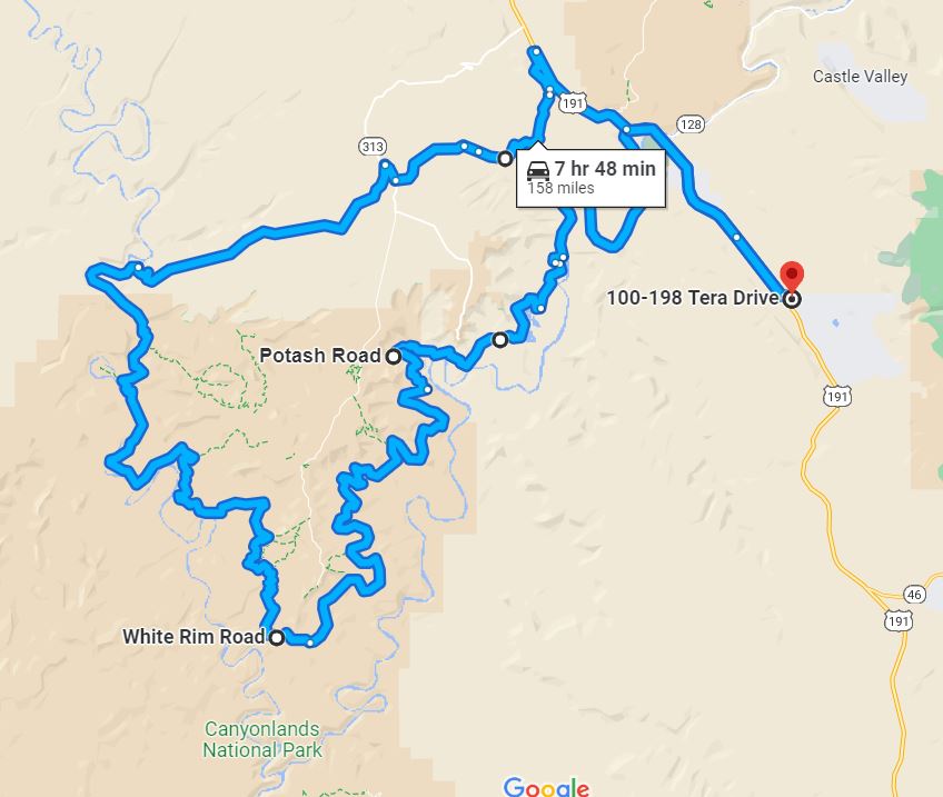 Rivian R1T R1S Another White Rim trail trip report Day 3
