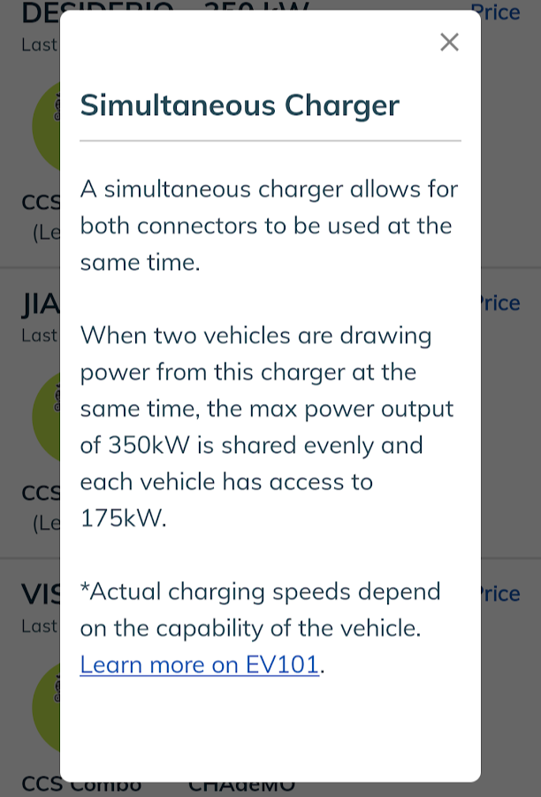 Rivian R1T R1S What's the protocol for a public "simultaneous charger?" EVgo 2