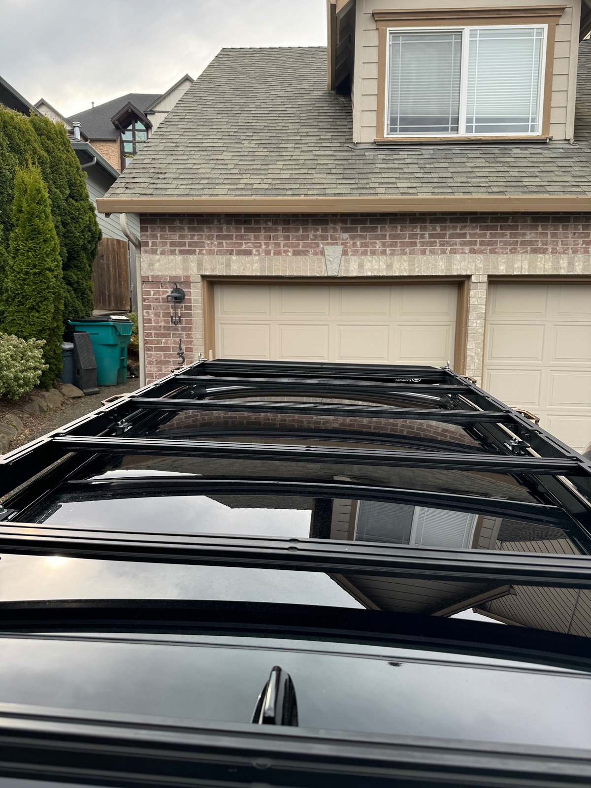 Rivian R1T R1S Prinsu Pro Roof Rack on R1S - install photos & review IMG_0226