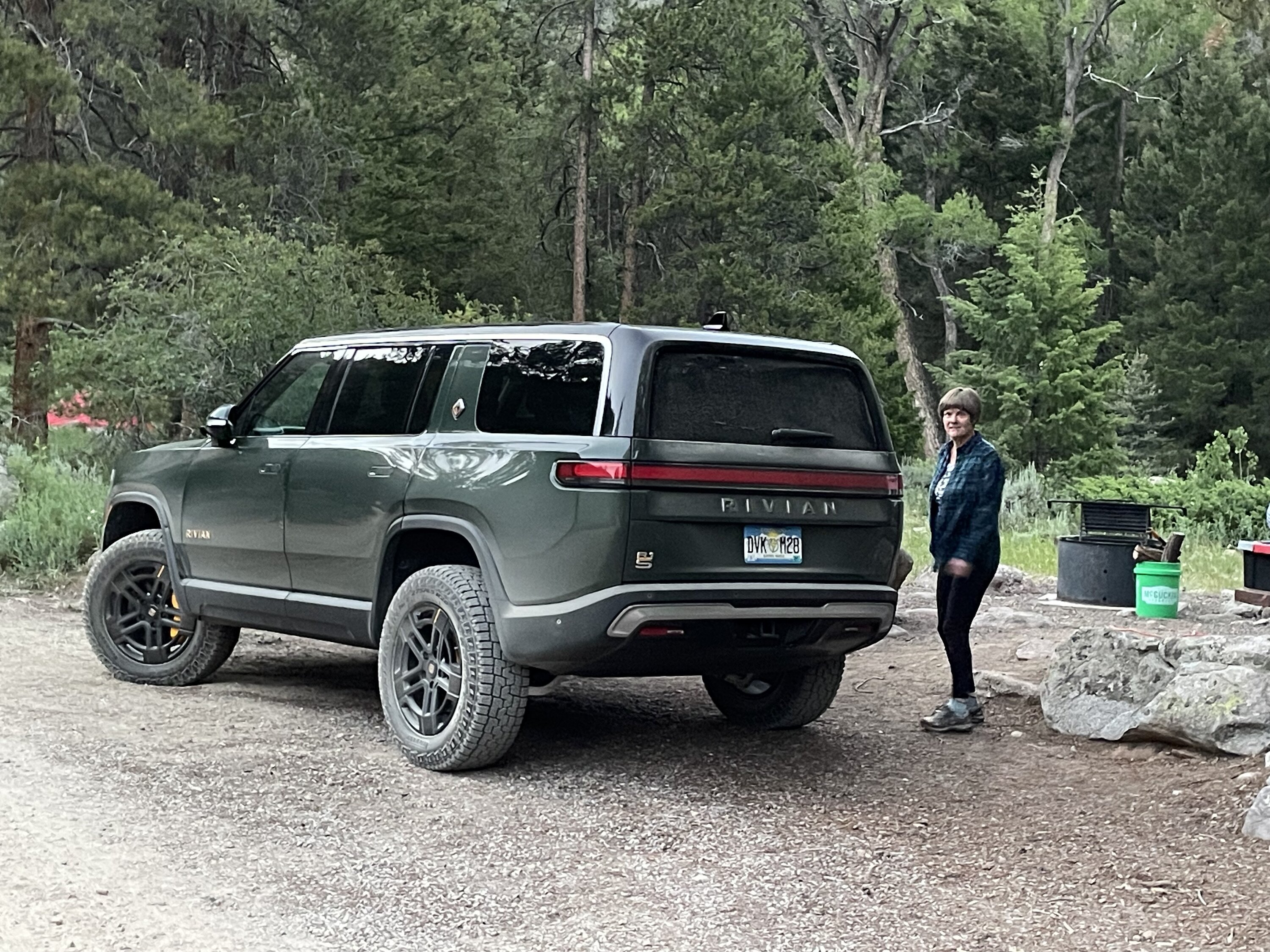 Car camping with induction stove and espresso machine is pretty sweet   Rivian Forum - R1T R1S R2 News, Specs, Models, RIVN Stock 