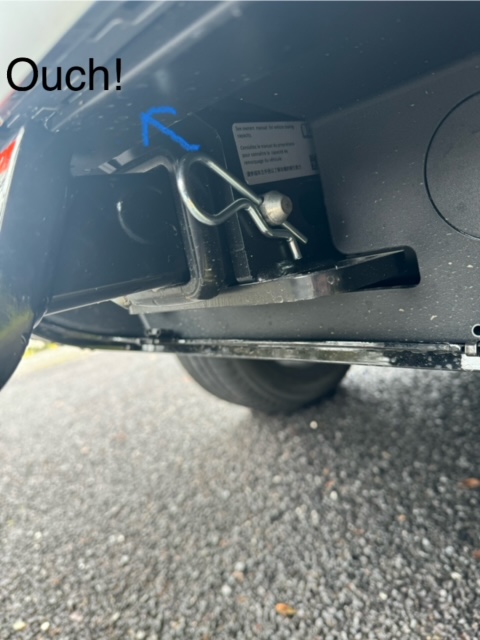 Rivian R1T R1S R1S towing setup - need help working with poor hitch design. IMG_3276