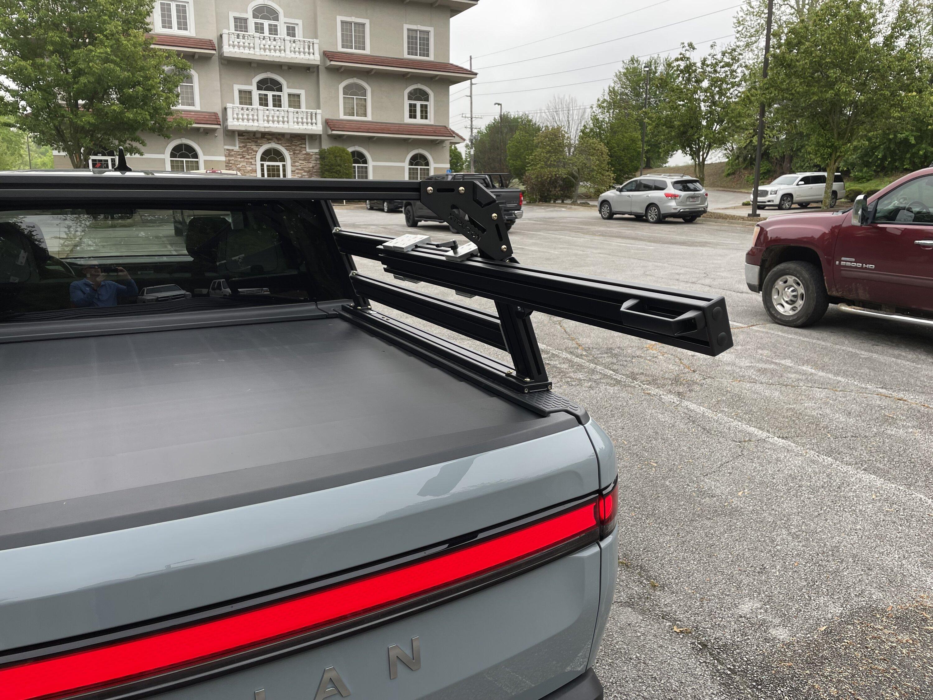XO definitely builds a solid bed rack!!! | Page 2 | Rivian Forum - R1T ...