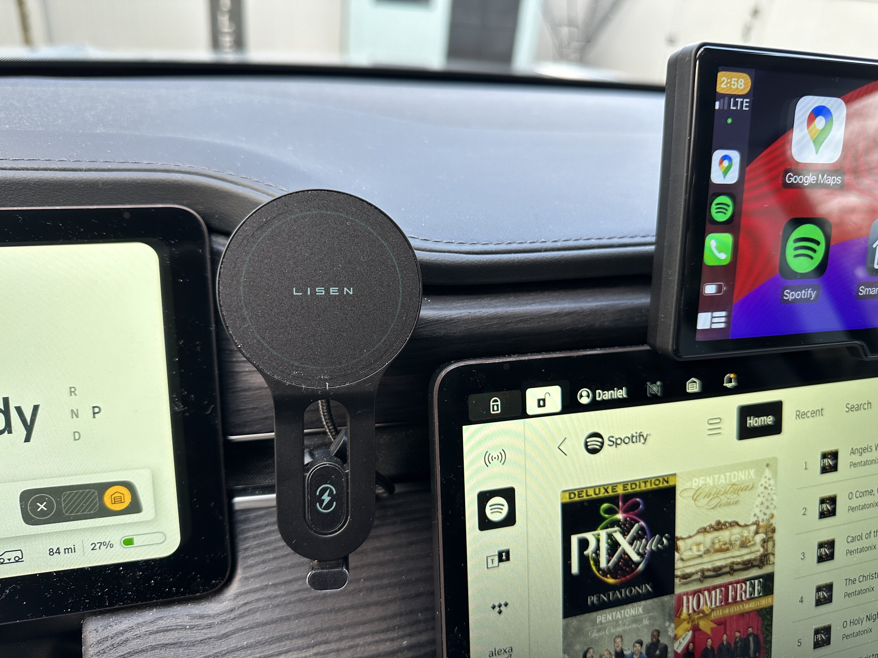 Rivian R1T R1S CarPlay & Android Auto Smart Dash Screen has arrived!  New from EVSportline.com IMG_8922