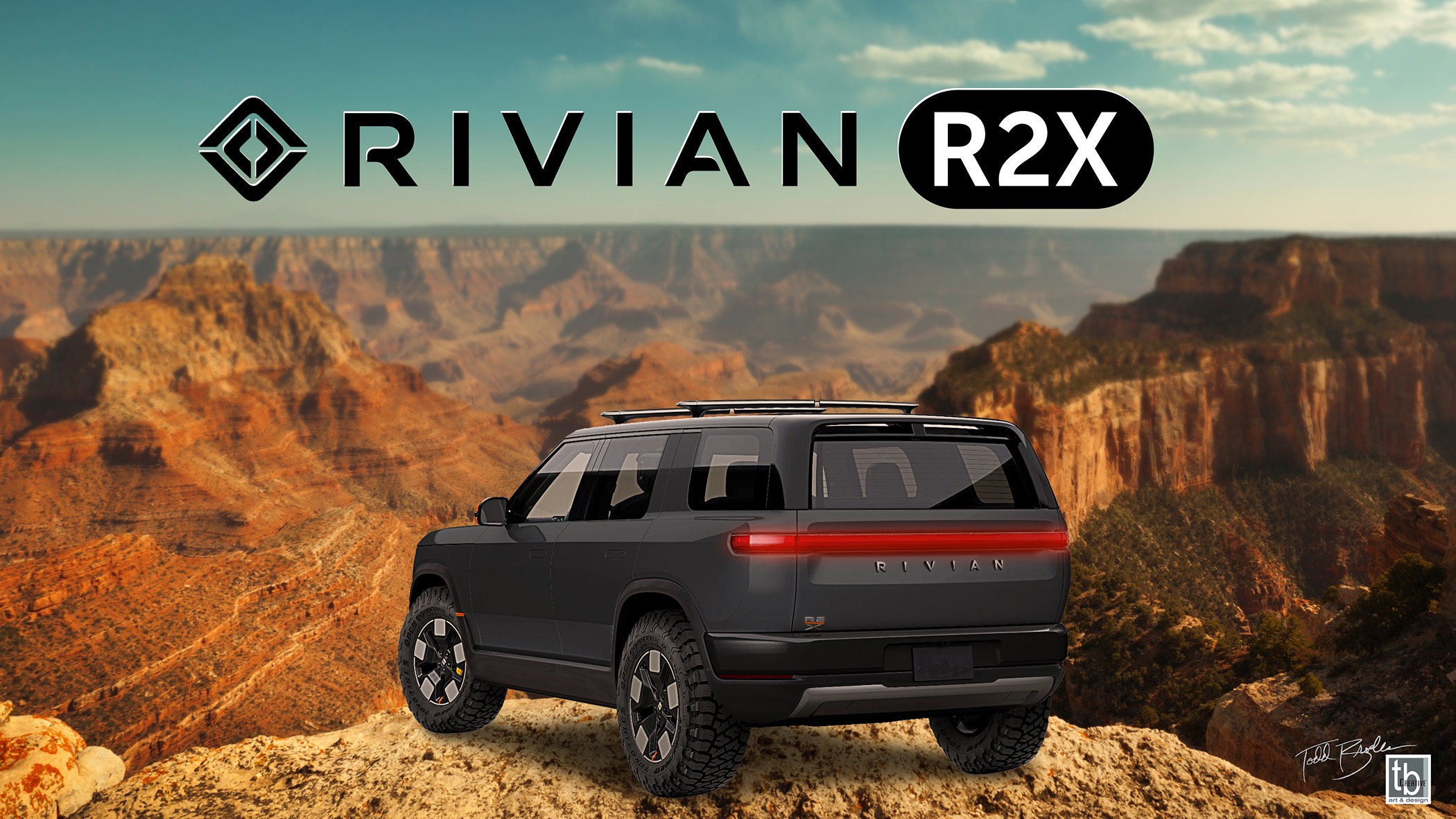 Rivian R1T R1S R2 Colors Preview Images 🎨 Rivian-R2X-TBCreative-BKGs-GC03