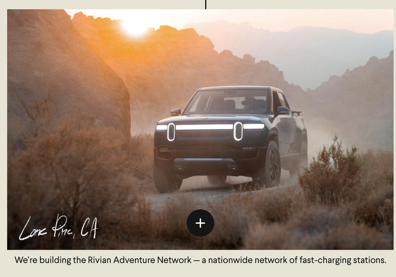 Rivian R1T R1S Rivian plans own charging network called Rivian Adventure Network! Screen Shot 2020-11-17 at 1.07.31 PM