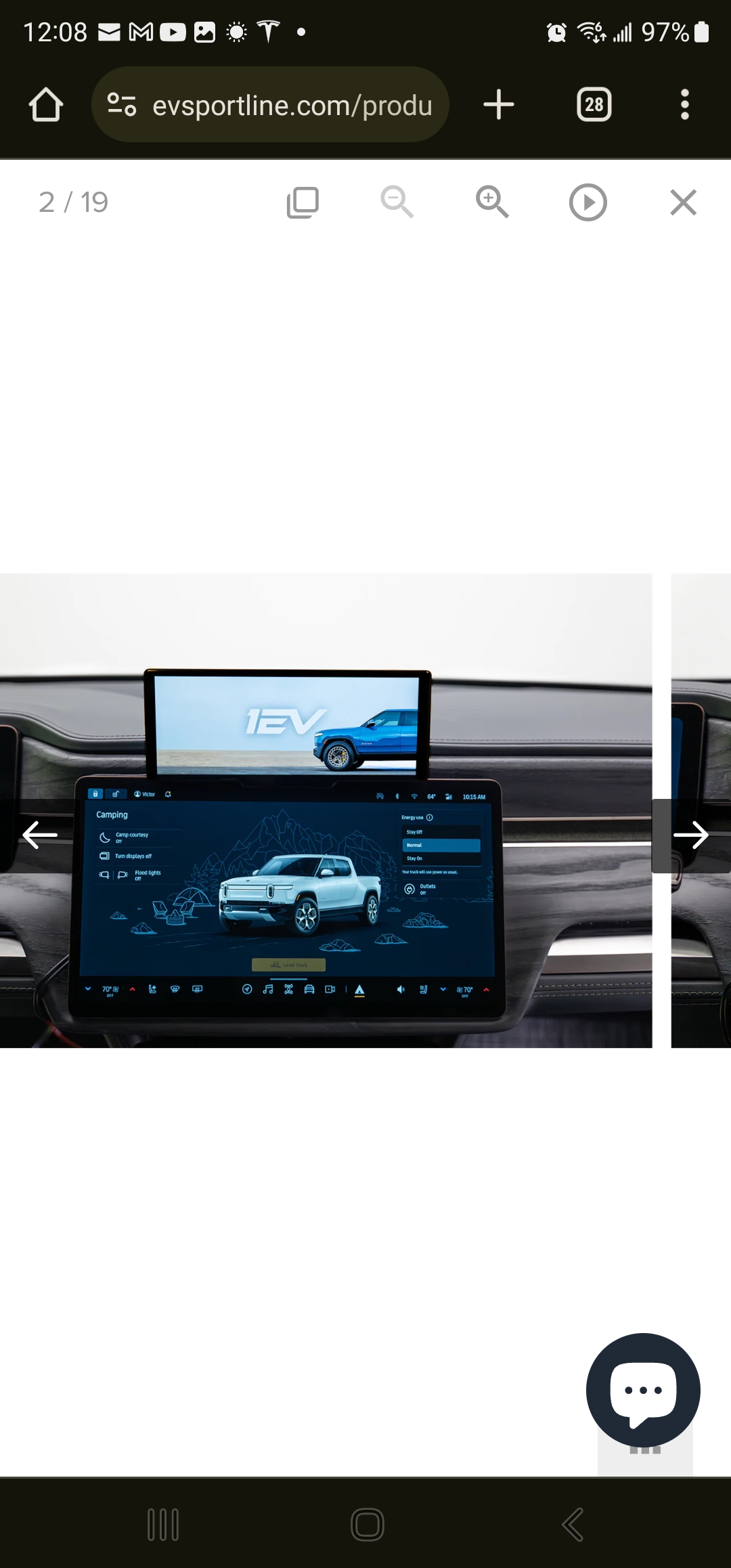 Another CarPlay Add-on Screen Option  Rivian Forum - R1T R1S R2 R3 News,  Specs, Models, RIVN Stock 