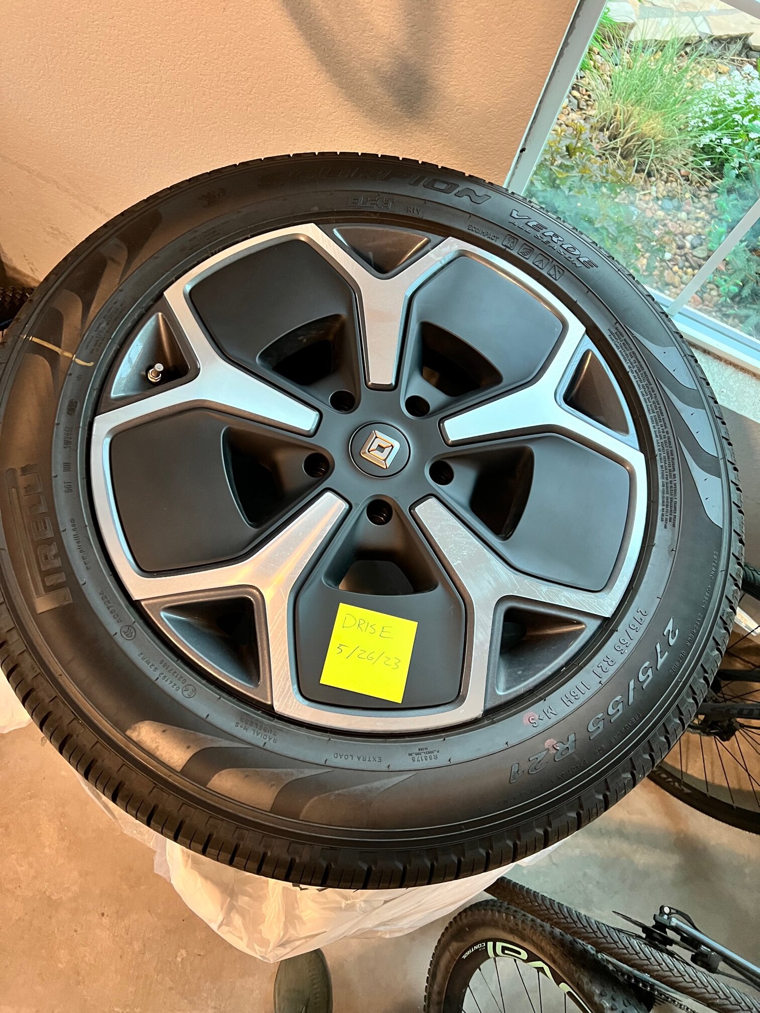 Rivian 21in Road Wheel and Tire Set less than 100 miles - Denver ($3,000) wheels 1