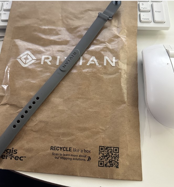 Rivian R1T R1S Does the wrist band key still exist? wristband