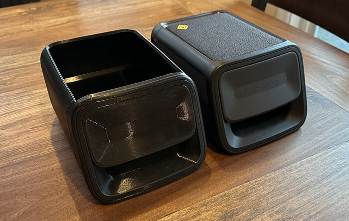 My 3D printed OEM-looking Camp Speaker Drawer