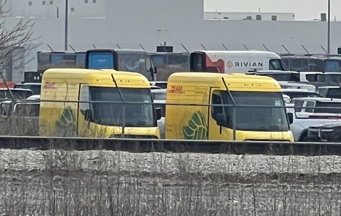 DHL piloting Rivian RDV delivery vans?