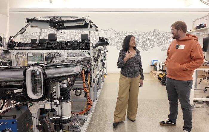 Tour of Rivian Engineering Facility Lab in Palo Alto (by Out of Spec)