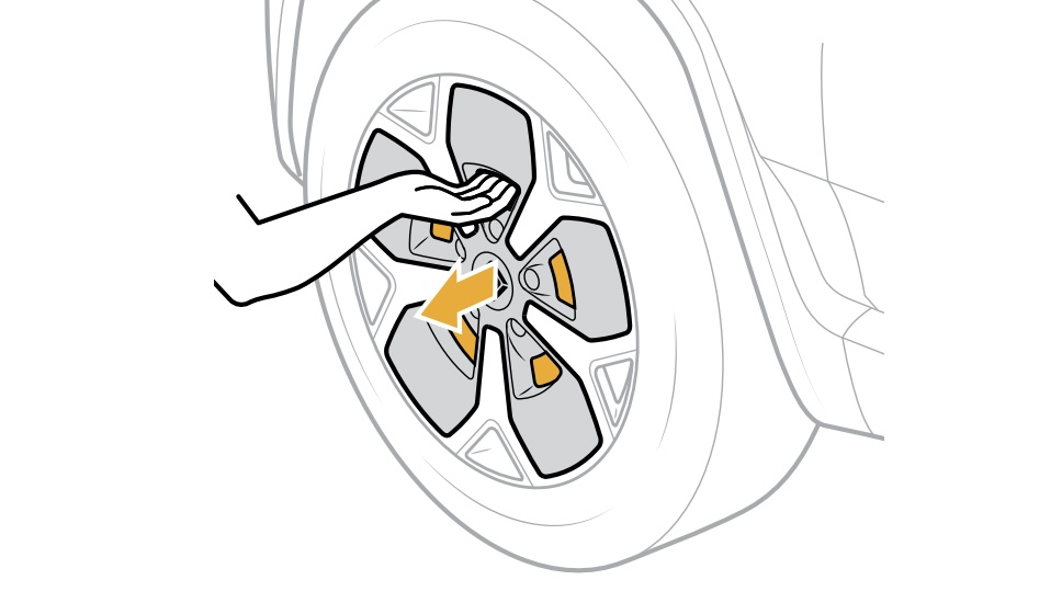 Rivian 21" road wheel center cap installation guide Rivian Forum