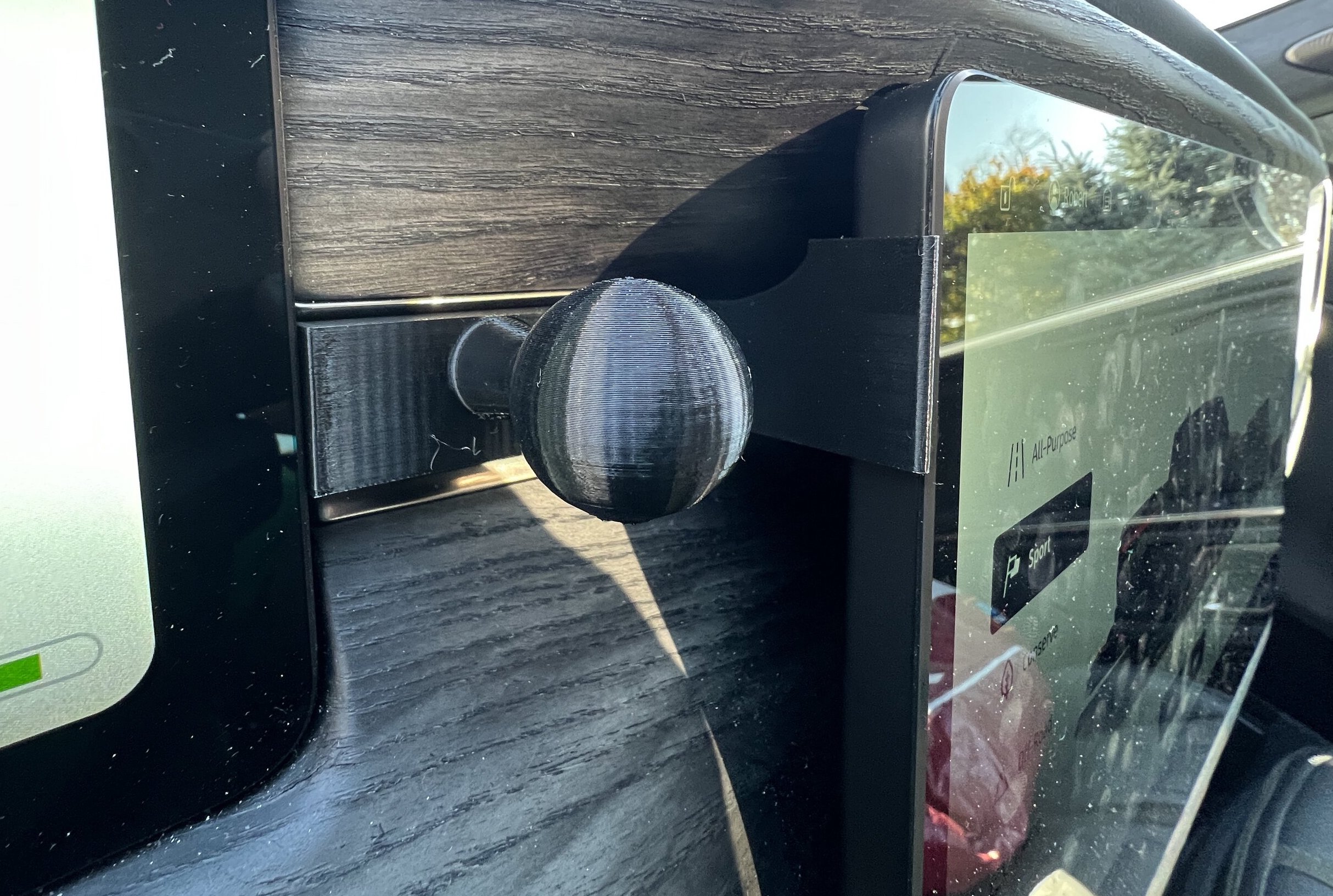 RIVIPARTS Cell Phone Ball Mount PRO 1 Inch Model Rivian Forum R1T