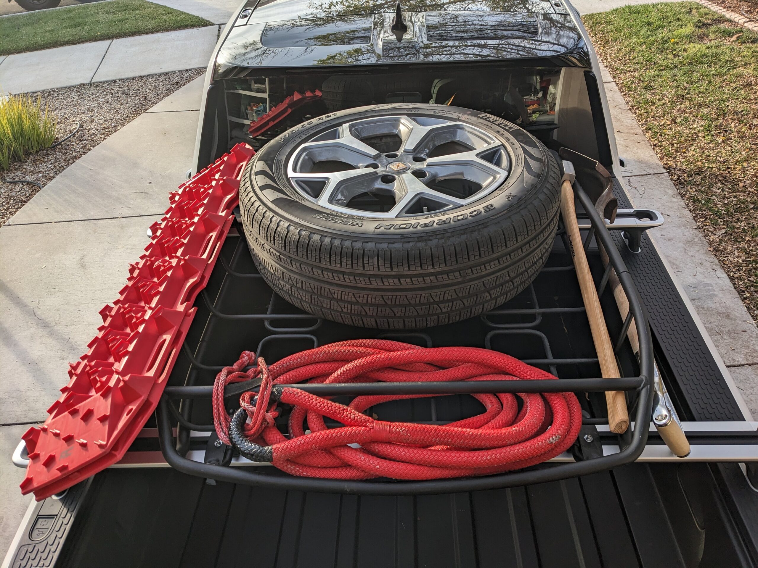 overland racks, a basket is all you need! Rivian Forum R1T