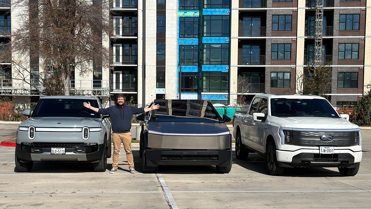 Rivian vs Cybertruck vs Lightning! Comparison & Recommendation by Out