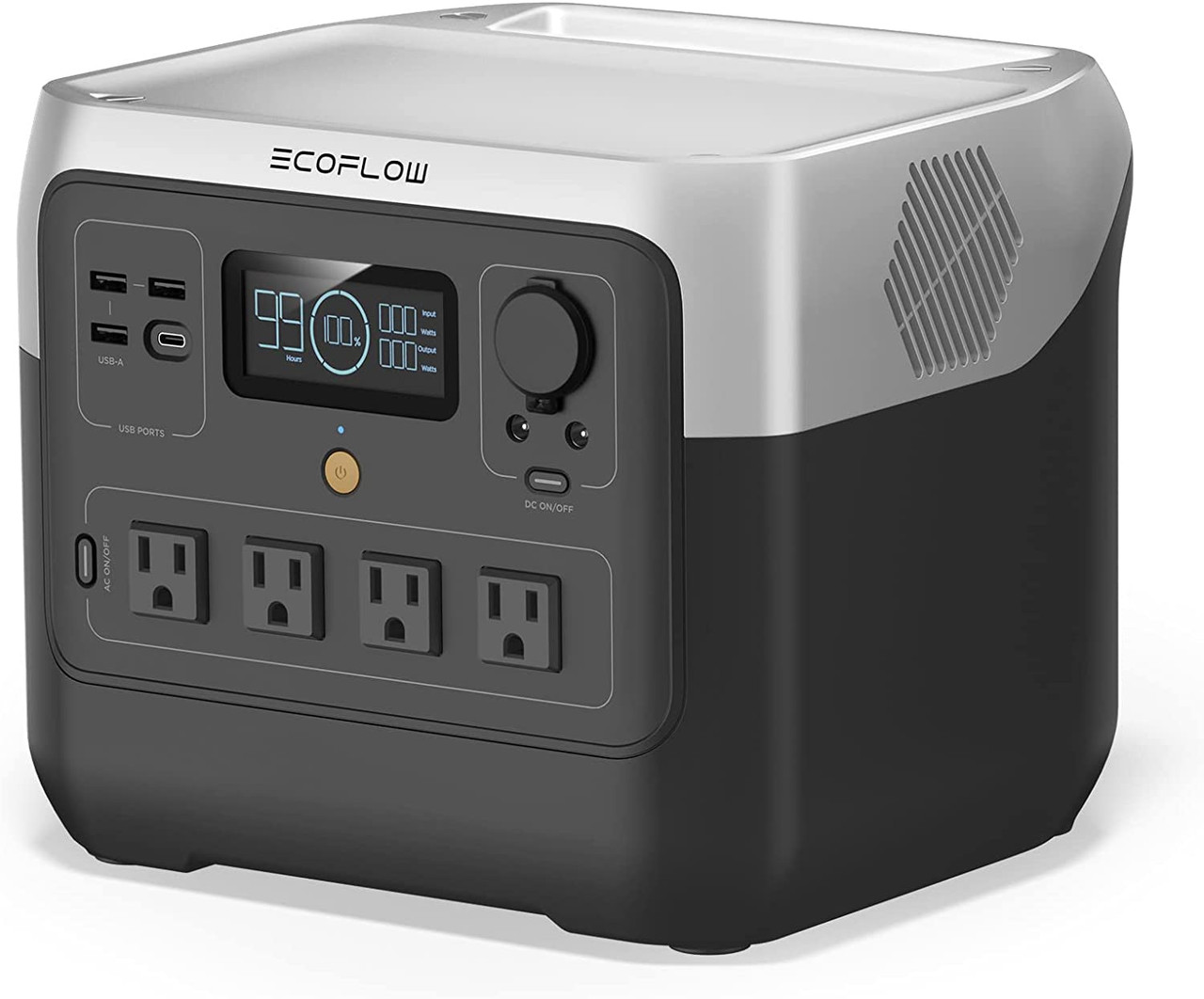 Ecoflow River 2 Pro portable battery power station test with domestic