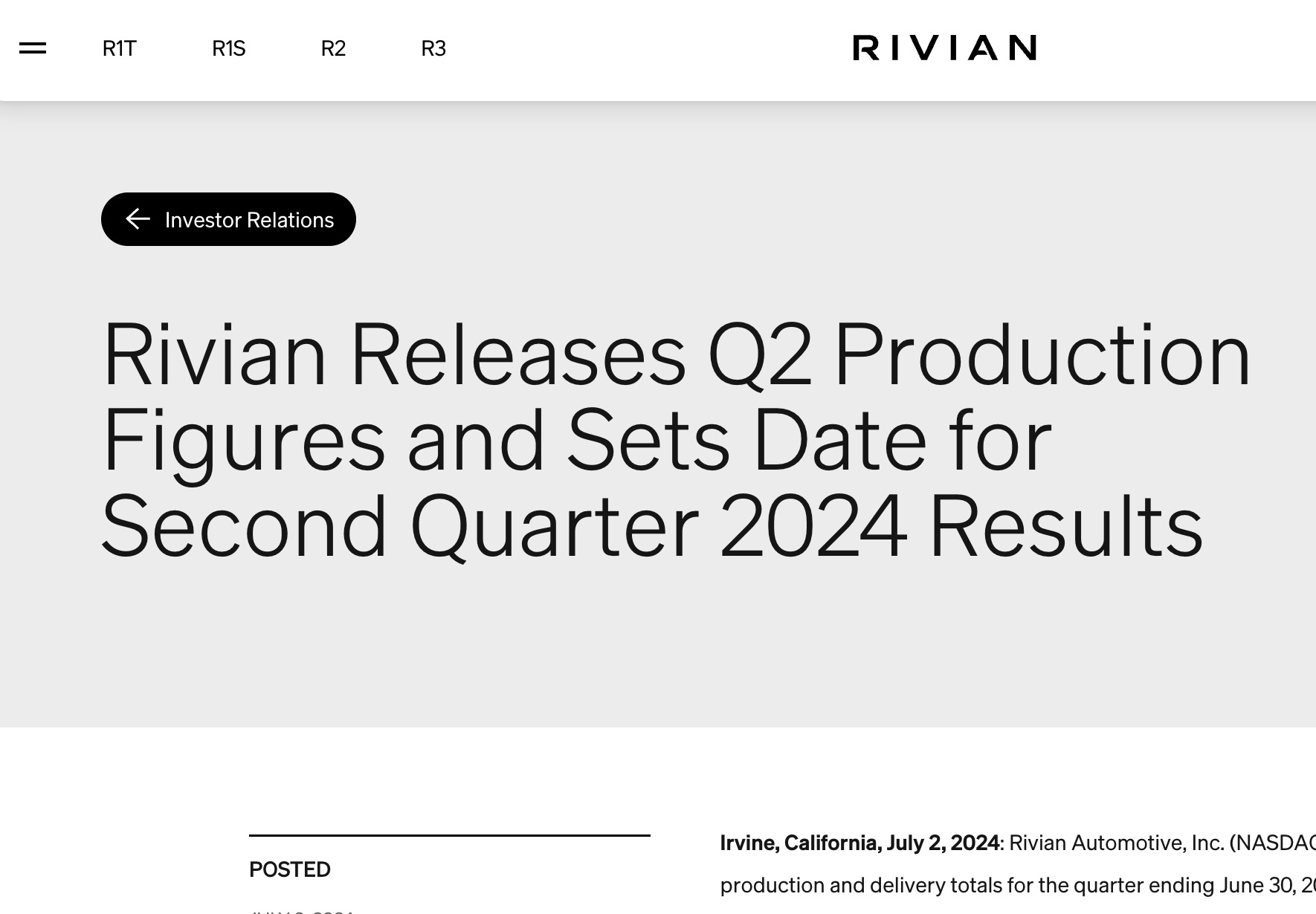 Rivian Q2 2024 Production & Delivery Numbers Announced Rivian Forum